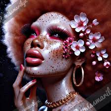 Come up the stage girl AI Salone AI SALONE