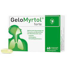 Wirkungsweise gelomyrtol® ist ein pflanzliches arzneimittel und wirkt schleimverflüssigend, fördert den sekretabtransport, erleichtert das abhusten und wirkt entzündungshemmend. Gelomyrtol Forte 60 St Shop Apotheke Com