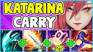 If you are facing a ranged champion, farm safely under tower until you are level 6. How To Play Katarina Mid Solo Carry In Season 11 Katarina Guide S11 League Of Legends Youtube