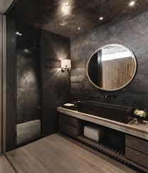 Dark Moody Bathroom Designs That Impress Roundecor Bathroom Design Black Bathroom Design Luxury Bathroom Interior