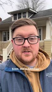 ✔️ Covered front porch, ✔️ Coffered ceiling kitchen, ✔️ Classic clawfoot  tub, ✔️ Upstairs bedroom with beams + built-in bench, ✔️ Tall basement, ✔️  Live-edge stone patio, A Ferndale home full of ...