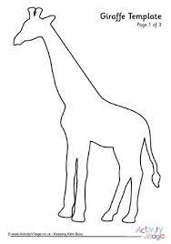 Giraffe printable outlines download area. Pin On Templates