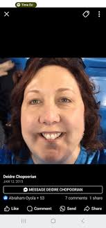 Has anyone seen or heard from Deidre Chopoorian in Tennessee?