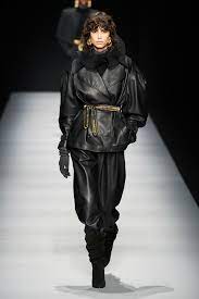 Stars slogan sweater in navy blue. Alberta Ferretti Fall 2020 Ready To Wear Collection Vogue