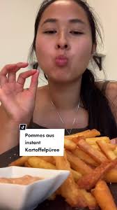 Knusprige Pommes aus Instant Kartoffelpüree
