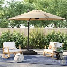 Sol 72 Outdoor Bellana 8 5 Cantilever Umbrella Reviews Wayfair Offset Patio Umbrella Patio Patio Umbrellas