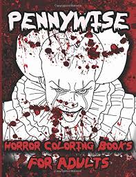 You can download free printable pennywise coloring pages at coloringonly.com. Pennywise Coloring Book Collection Pennywise Adult Coloring Books Colouring Pages For Stress Relief Rees Vincent 9798630854636 Amazon Com Books