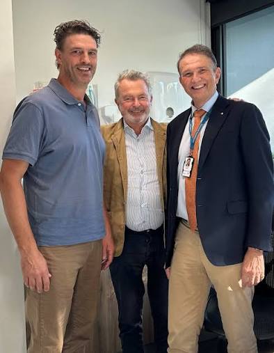 Thank you to Snowdome Patron Sam Neill, advocate Geoffrey Nyssen, and Professor Miles Prince for standing with Snowdome to speak up for something that matters deeply. CAR T-cell therapy is transforming outcomes