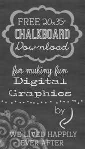 If you like these chalkboard background textures, then you may also want to check out more free. Free 20x30 Chalkboard Background Download For Digital Graphics We Lived Happily Ever After