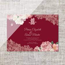 Diy Printable Editable Chinese Wedding Invitation Card Etsy Chinese Wedding Invitation Chinese Wedding Invitation Card Wedding Invitation Cards