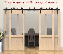 For 4 Doors Bypass Bypass Double Doors One Door Width Is X 2 Doors Are 2 X Bypass Four Doors On Sliding Doors Interior Wood Doors Interior Doors Interior