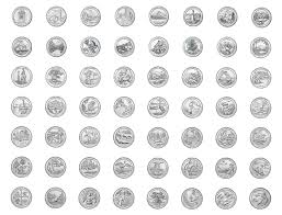 A new national parks quarter dollar featuring samoan fruit bats will be released in february 2020. State Park Quarter Collection With Free Dvd The Patriotic Mint