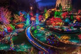 Butchart Gardens Christmas Lights Victoria B C Photographer James Wheeler Buchart Gardens Canada Christmas Christmas Lights