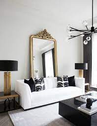How To Mix Design Styles So They Don T Clash White Living Room Decor Black And White Living Room Decor Restoration Hardware Style Living Room