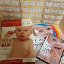 Used Once Baby Sign Language Dvd Book And Chart