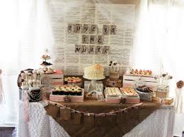 Designed By Cyn Vintage Backdrop Music Theme Music Sheets Burlap And Lace Vintage Books Keys Flowers Pearls Love Sign Dessert Table Suitcase Peach