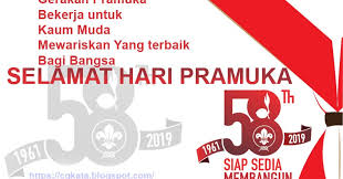 Pertemuan untuk penggalang ( jambore,lt,dianpinru) 56. Kumpulan Kata Mutiara Ucapan Hari Pramuka Cgkata
