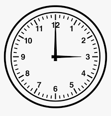 Download 3 10 Clock Clipart Svg Black And White Library Free Clock Clipart Black And White Hd Png Download Transparent Png Image Pngitem