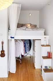 85 Very Cheap And Creative Storage Hacks For Small Apartments Tiny Apartment Storage Creative Storage Small Space Bedroom
