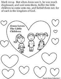 Jesus loves me printables coloring pages are a fun way for kids of all ages to develop creativity, focus, motor skills and color recognition. Jesus Loves Children Sunday School Lesson