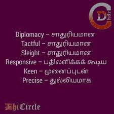 Learn English Vocabulary With Tamil Meaning In 2020 Learn English Vocabulary Learn English English For Beginners