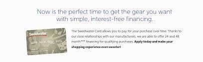 The sweetwater card allows you to get the gear you've always dreamed of today and pay over time with low monthly payments. Sweetwater Credit Card Review Bank Checking Savings