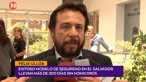 EXITOSO MODELO DE SEGURIDAD EN EL SALVADOR