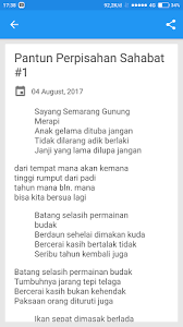 Ucapan perpisahan rakan sekerja pada 2872019 jumlah. Pantun Tentang Perpisahan Enak