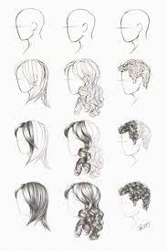 See more ideas about curly hair drawing, curly hair styles, art girl. Drawing Wavy Hair Drawing Cartoon