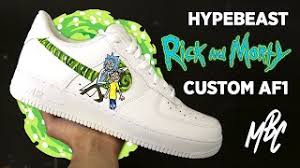 Check spelling or type a new query. Hypebeast Rick Morty Custom Air Force 1 Youtube