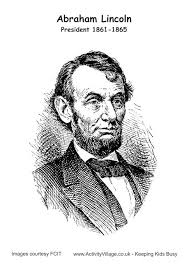 Abraham lincoln coloring pages provided for educational purposes and personal use only. Abraham Lincoln