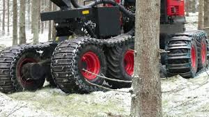 Commercial thinning with small harvester Terri 34C 8wd