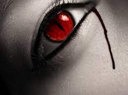 Crying Demon Red Cats Eye Crying Eyes Eyes Wallpaper