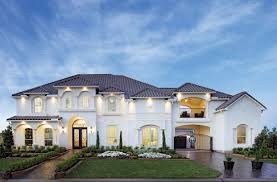 Flower Mound Tx New Construction Homes Town Lake At Flower Mound Mediterranean Homes Exterior Mediterranean Homes Luxury Homes Dream Houses