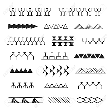 Vector Black Monochrome Ink Hand Drawn Native Polynesian Folk Polynesian Tattoo Designs Symbols And Meanings How To Draw Hands