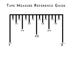 Not only does the line extend all the way across the tape, but there's also a big bold. How To Read A Tape Measure Free Pdf Printable Decor Hint