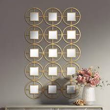 We believe in helping you find the product that is right for you. Verna 40 1 2 H Glossy Gold Circle Metal Mirrored Wall Art 72r53 Lamps Plus
