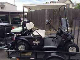 Custom Cowboys Ezgo Txt Gas Golf Carts Cowboys Custom