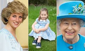 At the time of her birth, most people did not realize elizabeth would someday become the queen of great britain. Princess Charlotte Looks Just Like Princess Diana And The Queen In Her New Birthday Portraits