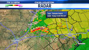 Tornado warning harris & ft. Tornado Watch For Portions Of Texas Until 9 00pm Cw39 Houston
