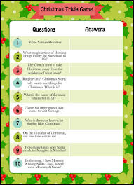 Challenge them to a trivia party! 6 Best Free Printable Christmas Trivia Game Printablee Com