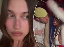 Hailey Bieber cuddles baby boy Jack in rare photo while celebrating Easter  holiday