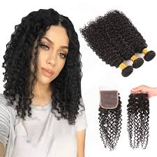 See more ideas about peruvian curly hair, curly hair styles, hair. Amazon Com Huarisi Kinkys Curly Human Hair With Closure 8a Unprocessed Virgin Peruvian Hair 3 Bundles And Lace Closure Free Part 4x4 Thick Soft Short Curly Hair 100g Bundle Natural Color 12 14 16 10 Beauty