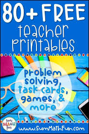 Free Math Printables Over 70 Free Math Printables In 2020 Free Math Resources Free Math Printables Free Teacher Resources
