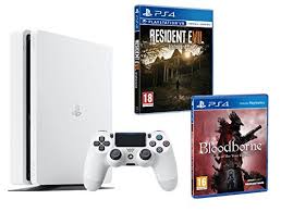 Ps4 Slim 500gb Playstation 4 White 2 Games Bundle Bloodborne Goty Resident Evil Vii 335 9 Resident Evil Vii Resident Evil Game Bundle
