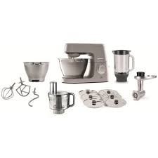 Acest robot de bucatarie destept are viteza variabila si functie automata de selectare a vitezei pentru a permite selectarea vitezei optime pentru fiecare accesoriu in parte. Robot De Bucatarie Kenwood Chef Elite Kvc5401 S Accesorii 1200 WaÈ›i 4 3 L Gri