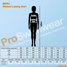 Maru Womens Size Chart