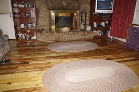Floor From Pallets Diy Flooring Cheap Pallet Floors Diy Wood Floors