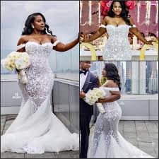 Wholesale Lace Plus Size Wedding Buy Cheap Lace Plus Size Wedding From Chinese Wholesalers Dhgat Mermaid Wedding Dress Wedding Dresses Plus Wedding Dresses