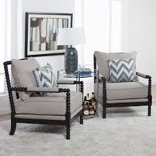 Studio Designs Home Colonnade Spindle Accent Chair Walmart Com Quality Living Room Furniture Eclectic Living Room Spindle Chair